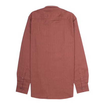 Lacoste Elegant Earthy Long Sleeve Shirt in Rustic Rose