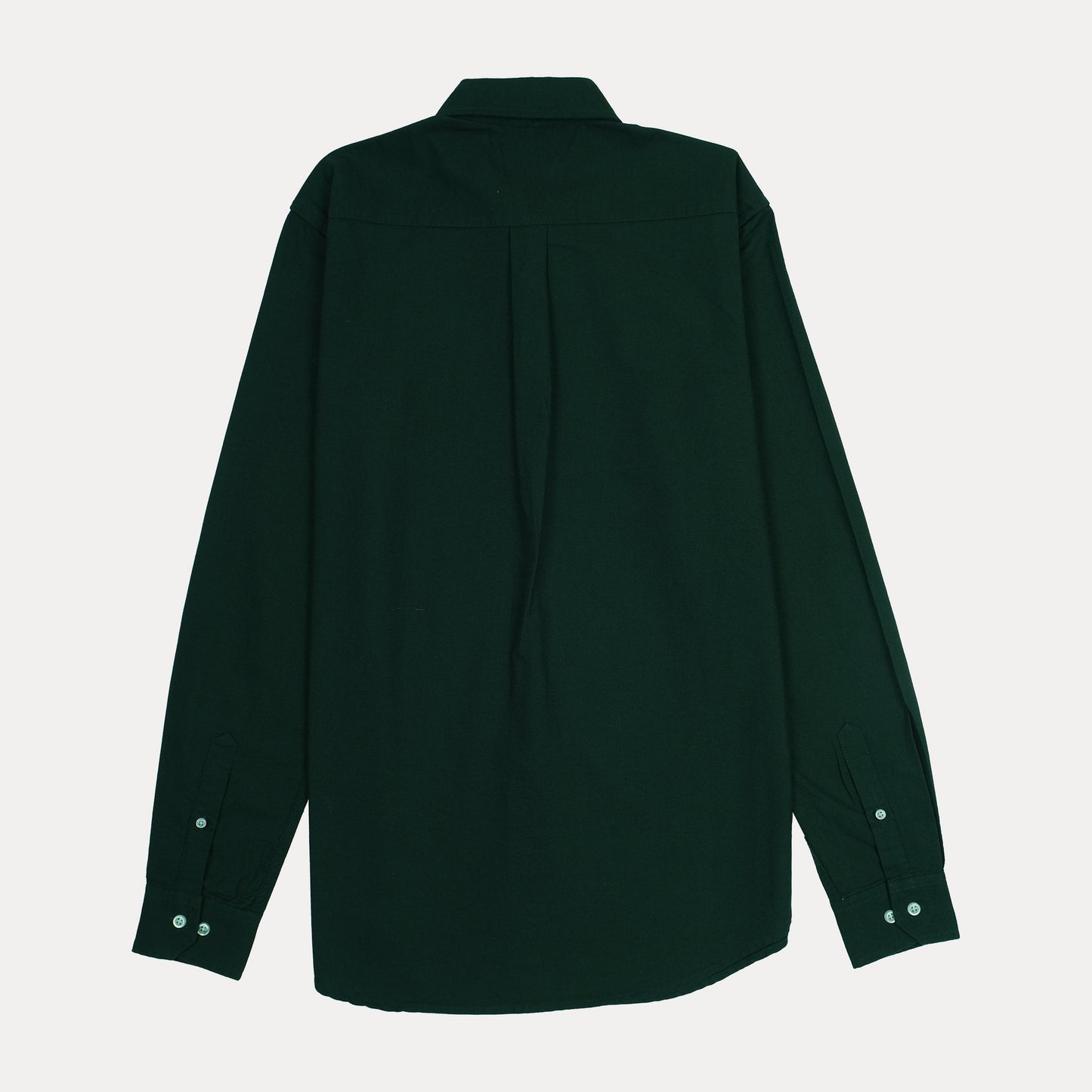 POLO RALPH LAUREN Custom Fit Long Sleeve Button-Down Shirt in Dark Green