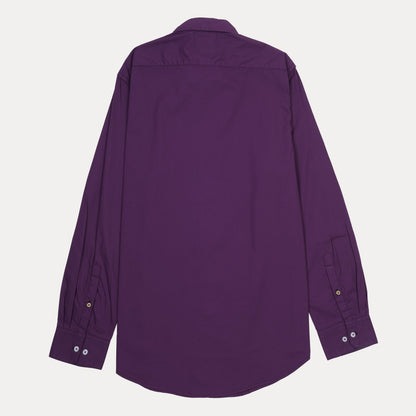 RARE RABBIT Elegant Amethyst Fine Stretch Shirt