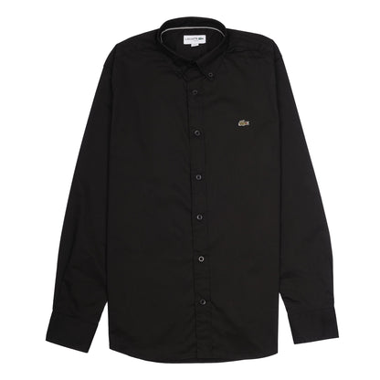 Lacoste Elegant Noir Slim Fit Shirt