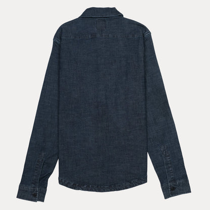 BOSS Denim Delight Shirt in Midnight Blue