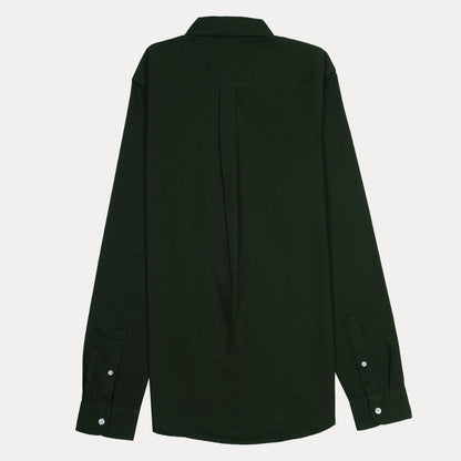 Polo Ralph Lauren Custom Fit Shirt in Enchanted Forest Green - Effortlessly Elegant