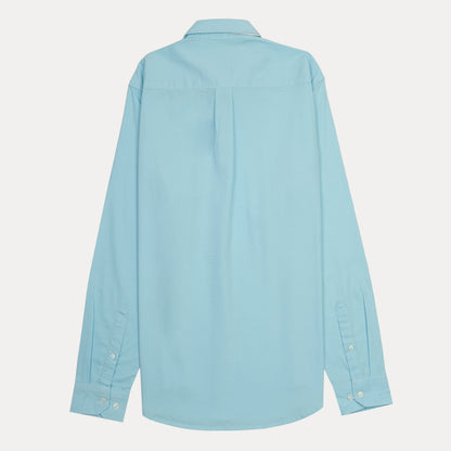 Lacoste Elegant Sky Blue Cotton Button-Up Shirt