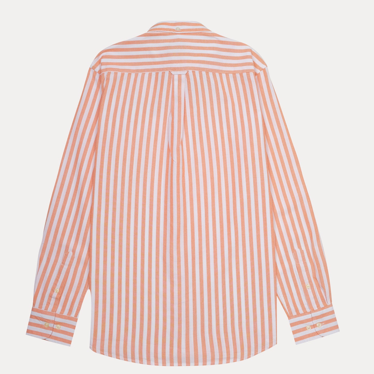 GANT Tech Prep Striped Shirt in Coral Sunrise