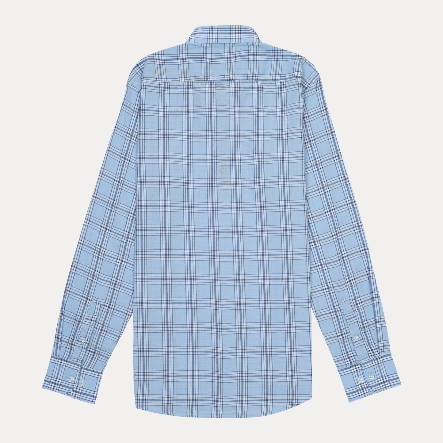 HACKETT Effervescent Sky Checkered Slim Fit Shirt