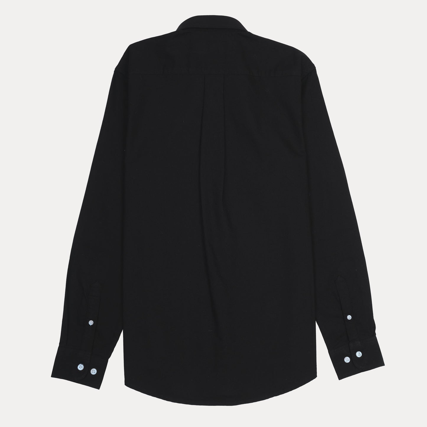 HACKETT Elegant Black Midnight Button-Up Shirt