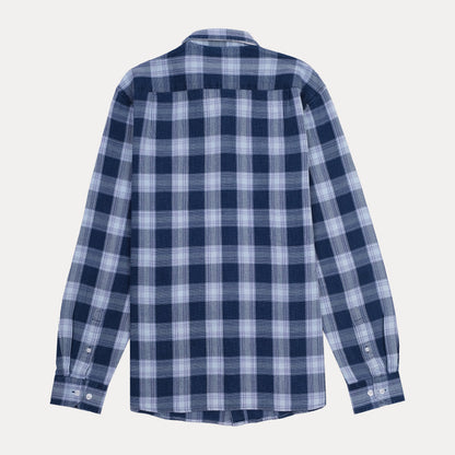 NAUTICA Slim Fit Plaid Button-Up Shirt