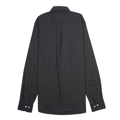 GANT Tech Prep Button-Up Shirt in Charcoal Elegance