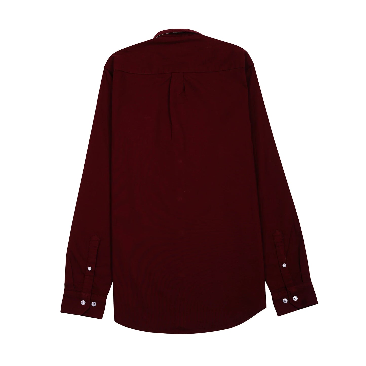 Lacoste Elegant Burgundy Button-Up Shirt
