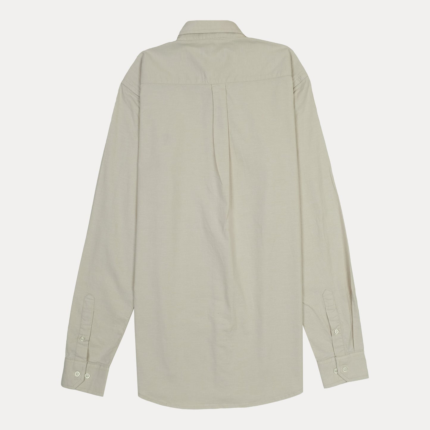 Polo Ralph Lauren Custom Fit Long Sleeve Button-Down Shirt in Beige