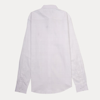 Ralph Lauren Custom Fit Whispering White Checkered Shirt