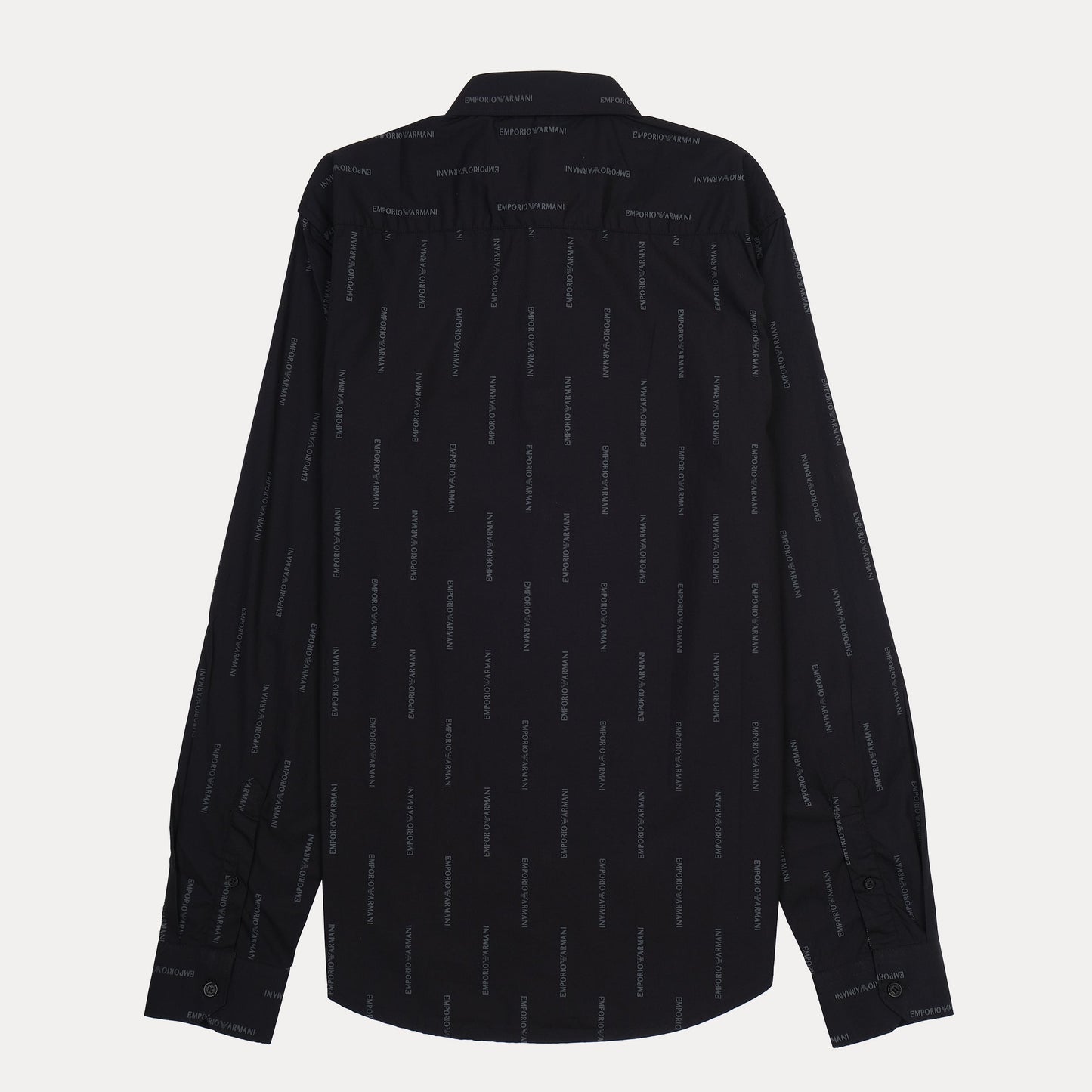 EMPORIO ARMANI Logo Print Long Sleeve Shirt