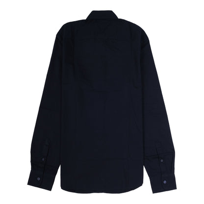 KENZO PARIS Opulent Azure Slim Fit Long Sleeve Button-Up Shirt