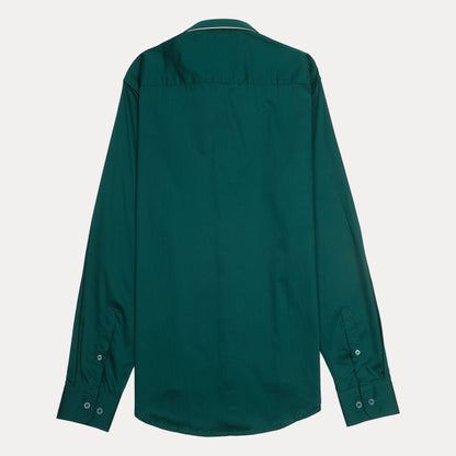 ARMANI EXCHANGE Opulent Cerulean Mist Classic Fit Long Sleeve Shirt