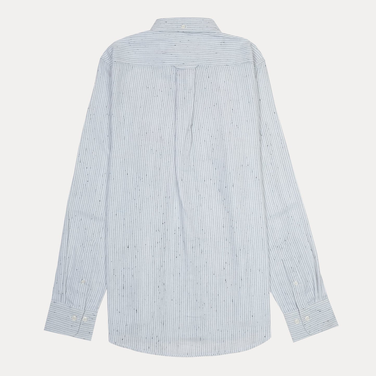 [Mélange Slub Linen] GANT Melange Striped Elegance Shirt in Soft Sky