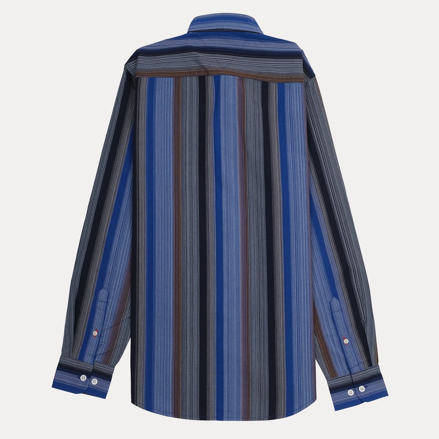 Tommy Jeans Striped Slim Fit Shirt in Oceanic Harmony
