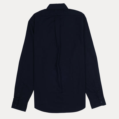 BROOKS BROTHERS Midnight Sapphire Classic Fit Long Sleeve Button-Down Shirt