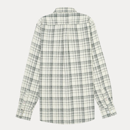 Tommy Hilfiger Organic Cotton Slim Fit Plaid Shirt in Whispering Willow