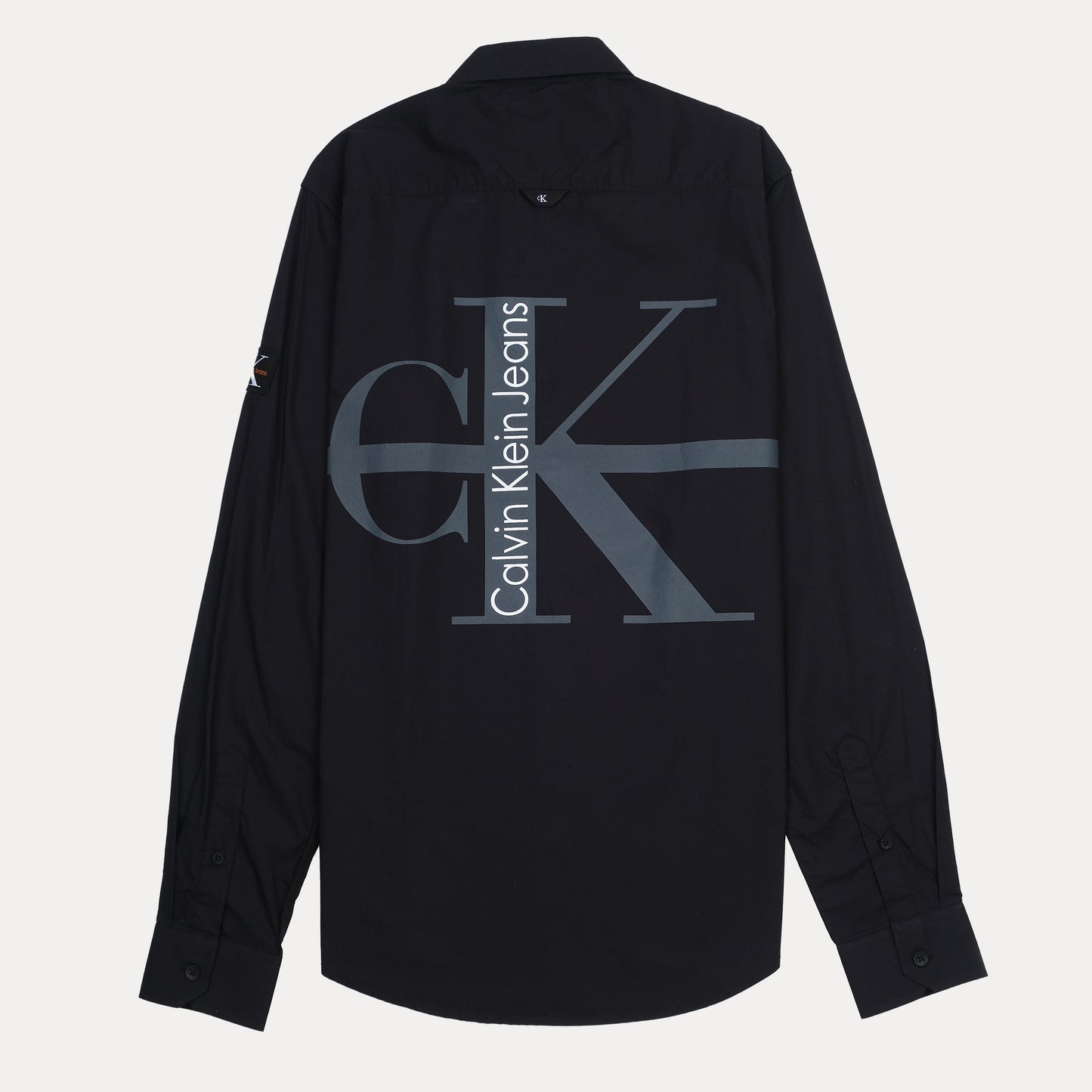 Calvin Klein Effortlessly Chic Black Button-Up Shirt