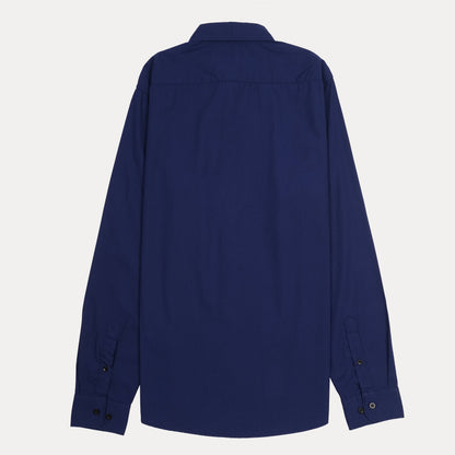Calvin Klein Elegant Indigo Button-Up Shirt