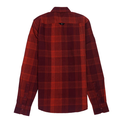CALVIN KLEIN JEANS Prismatic Ember Tailored Fit Long Sleeve Flannel Shirt