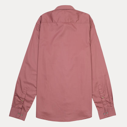 RARE RABBIT Elegant Blush Button-Up Shirt