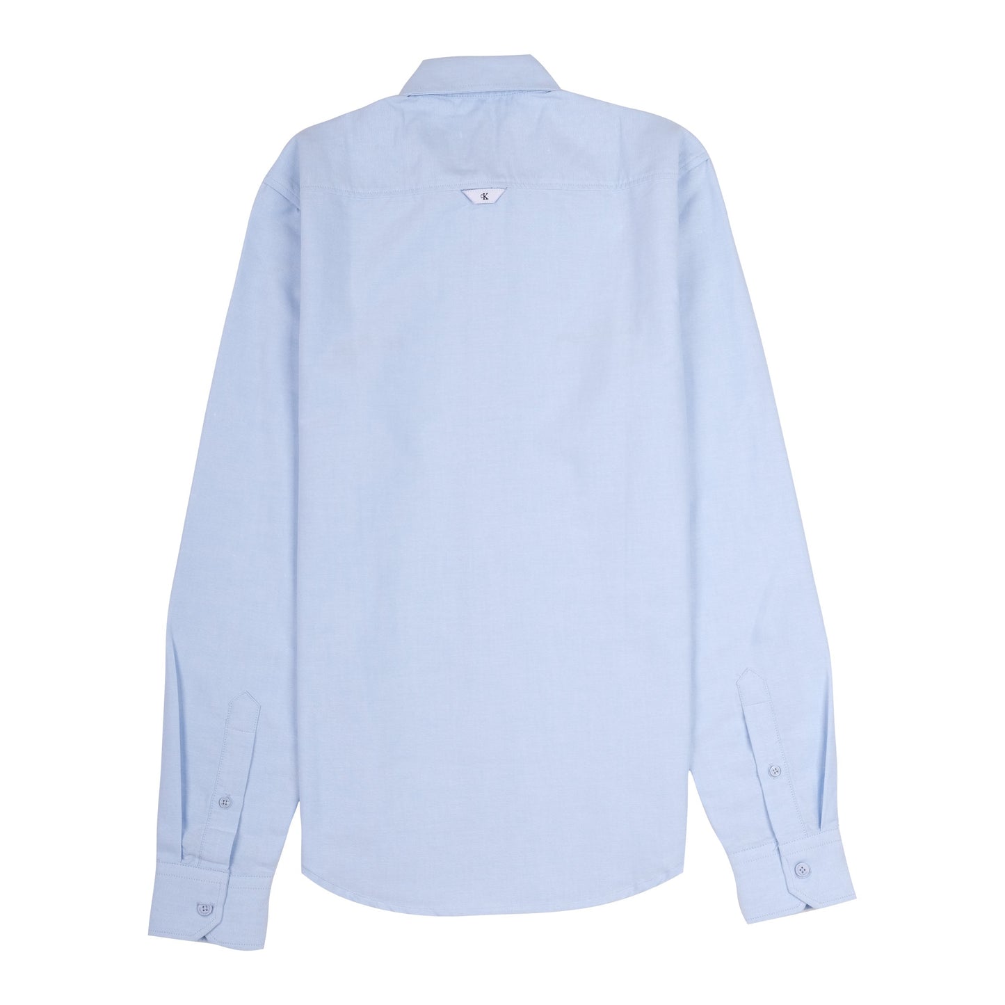 CALVIN KLEIN JEANS Opulent Azure Classic Fit Long Sleeve Button-Up Shirt
