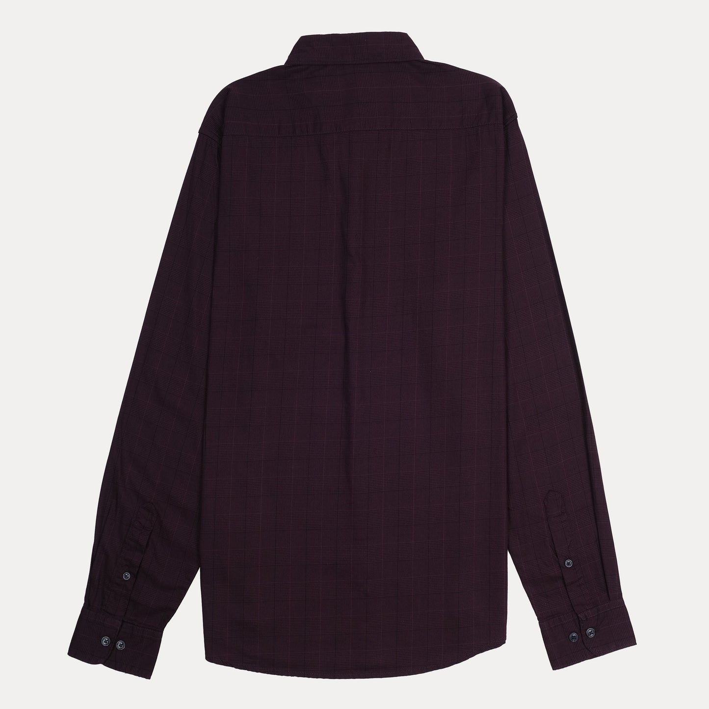 Calvin Klein Elegant Plum Checkered Shirt