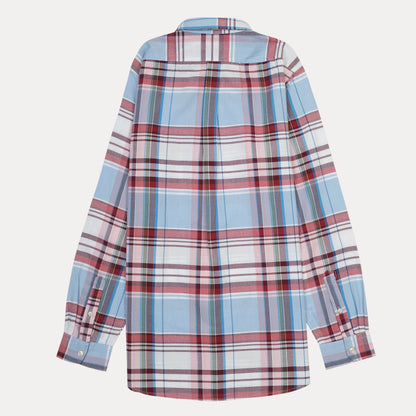 Polo Ralph Lauren Custom Fit Plaid Shirt in Serene Sky