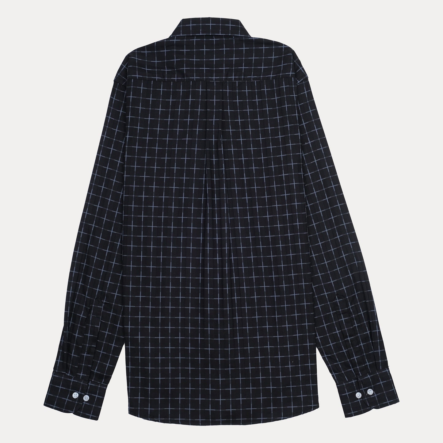 GANT Tech Prep Black Check Button-Up Shirt