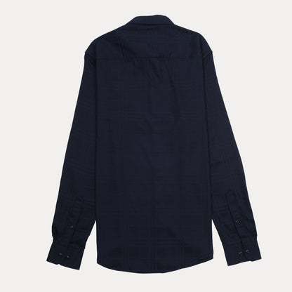 Ralph Lauren Elegant Midnight Plaid Button-Up Shirt