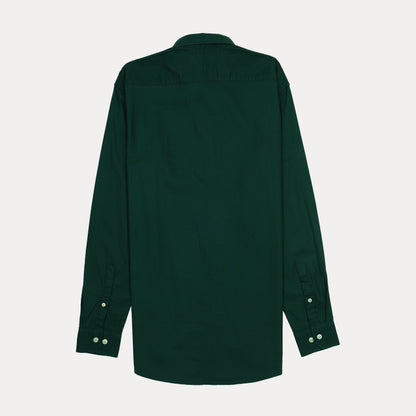 POLO RALPH LAUREN Custom Fit Button-Down Shirt in Deep Green
