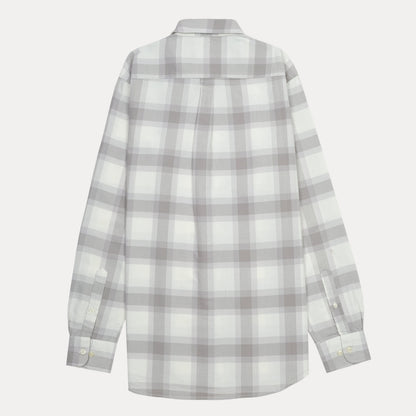 Polo Ralph Lauren Custom Fit Plaid Shirt in Misty Gray