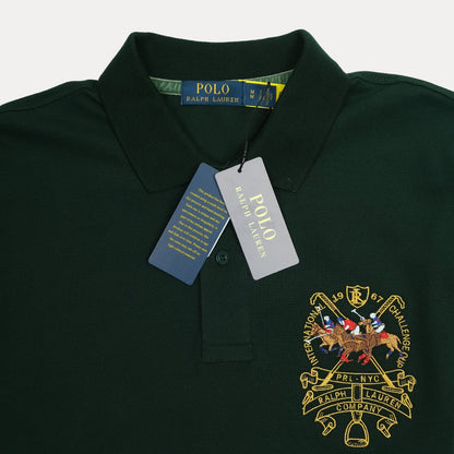 POLO RALPH LAUREN Opulent Pine Classic Fit Short Sleeve Piqu������ Polo Shirt