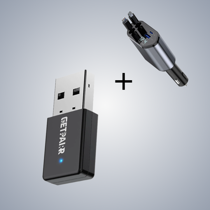 2025 Galaxy GetPairr™ Magic Ultra Mini 3.0 wireless CarPlay Android Auto Adapter