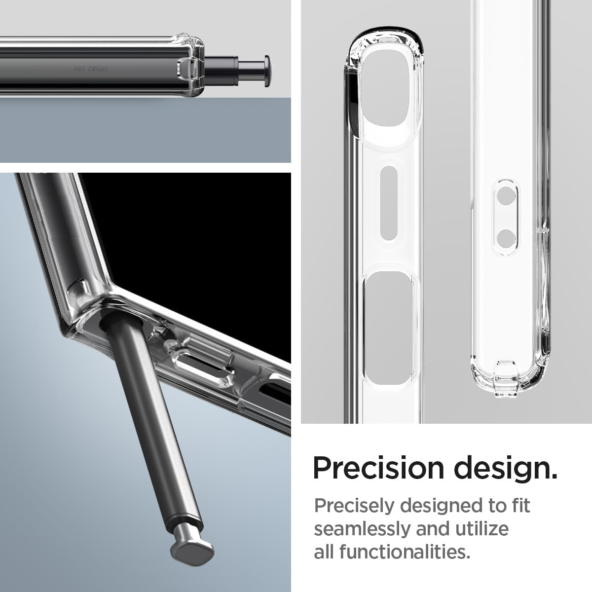 Samsung Galaxy S24 Ultra Super Slim Hard Shell Case - Transparent