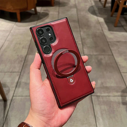 YG | Leather Ring Protective Case