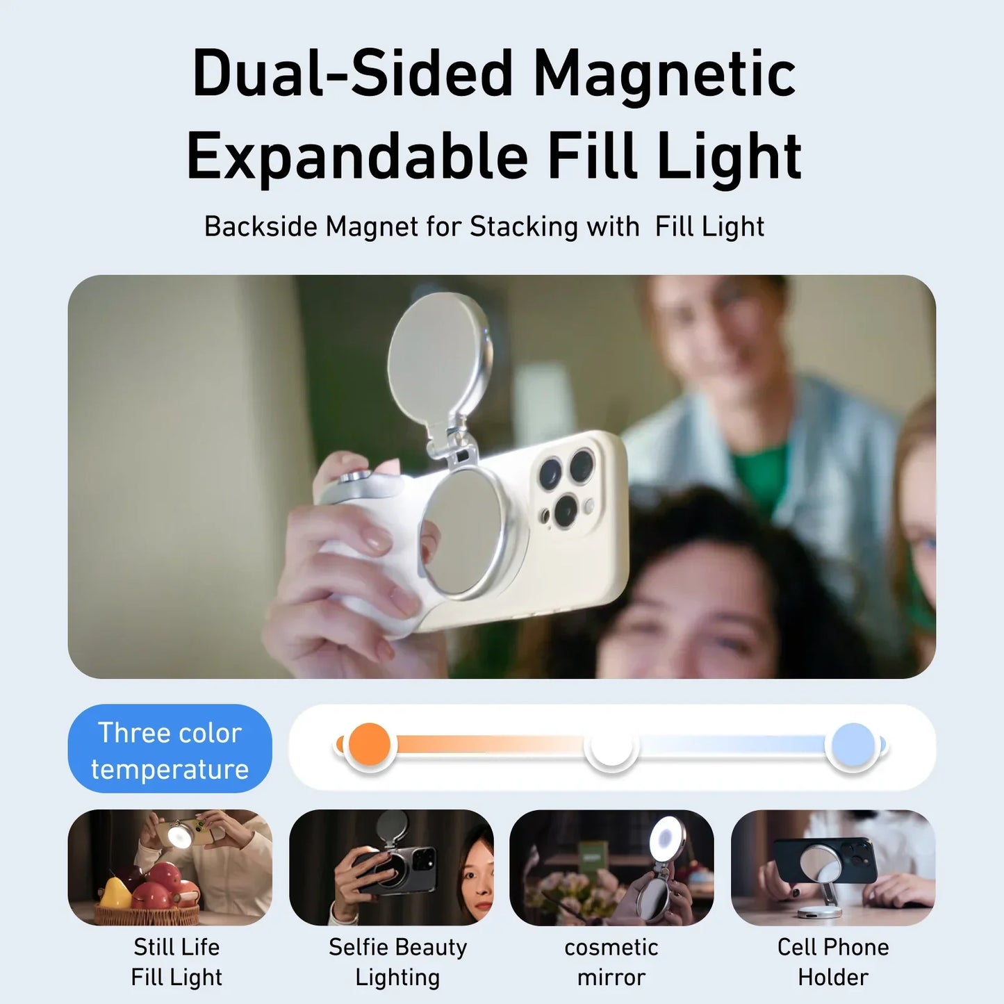 GCC Fun Shot Magnetic Phone Grip | Shooting Aid for Apple, Xiaomi, OnePlus & More