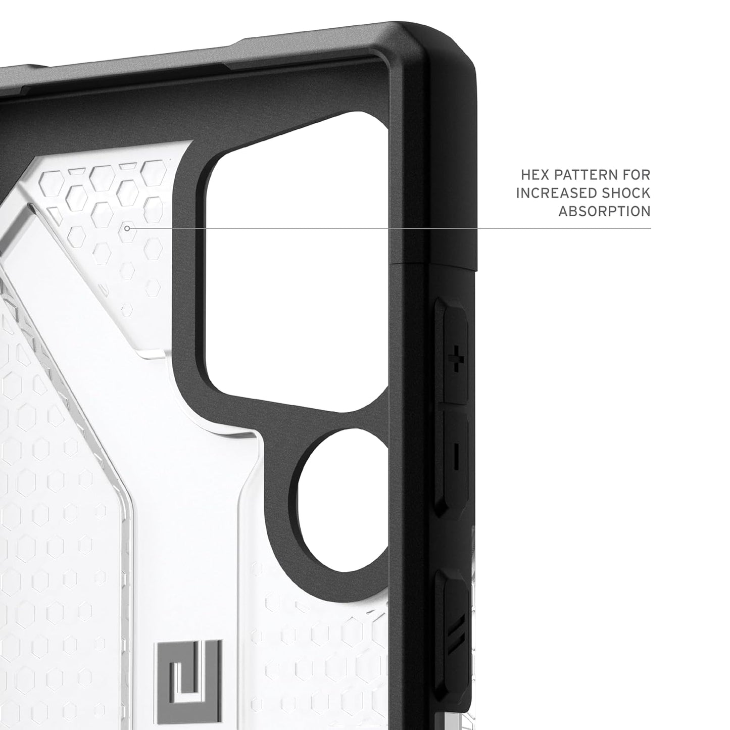Samsung Galaxy S24 Ultra UAG Plasma Series Armor Protective Case - Ice Clear