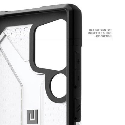 Samsung Galaxy S24 Ultra UAG Plasma Series Armor Protective Case - Ice Clear