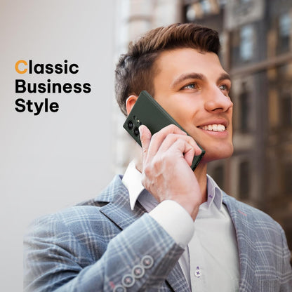 YG Cases | Samsung Galaxy S24 Ultra Leather Case Slim Profile - Green