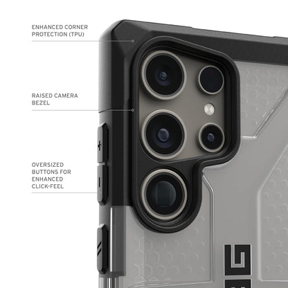 Samsung Galaxy S24 Ultra UAG Plasma Series Armor Protective Case - Ash Black