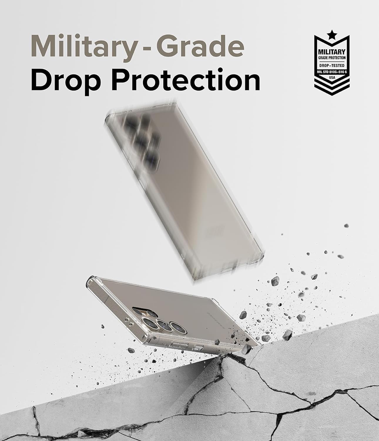 Samsung Galaxy S24 Ultra Super Slim Hard Shell Case - Transparent