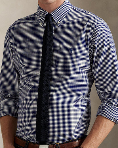 Polo Ralph Lauren Classic Fit Gingham Shirt in Charcoal Check