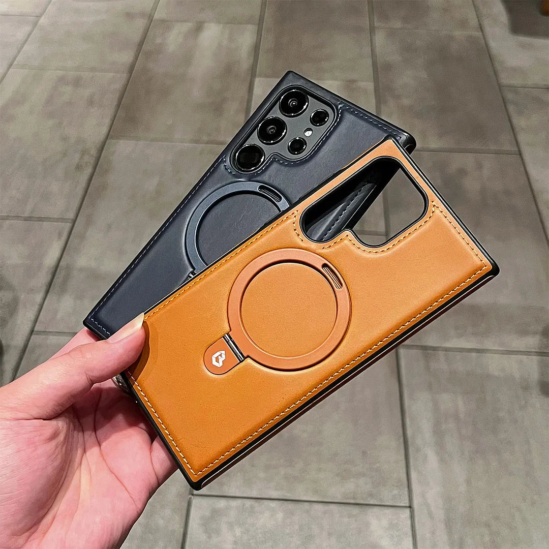 YG | Leather Ring Protective Case