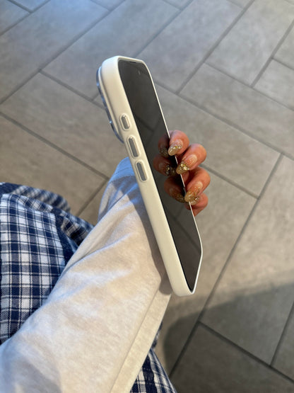 New INS-style lychee texture hard case for iPhone