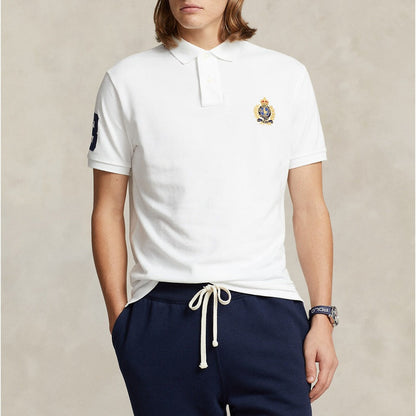 POLO RALPH LAUREN Whimsical Pearl Classic Fit Short Sleeve Piqu������ Polo Shirt