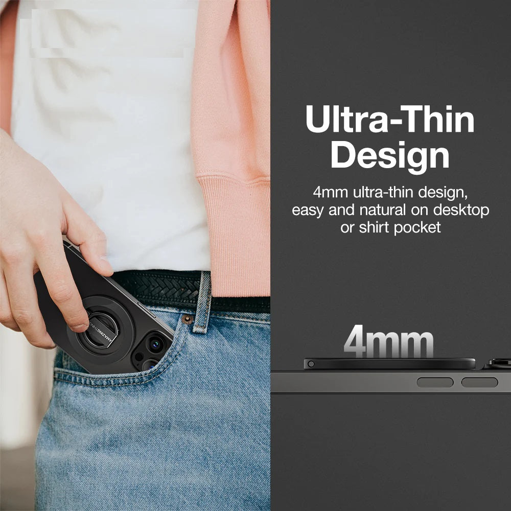 TITAN MAG MAGNETIC GRIP MAGSAFE RING (Titanium)