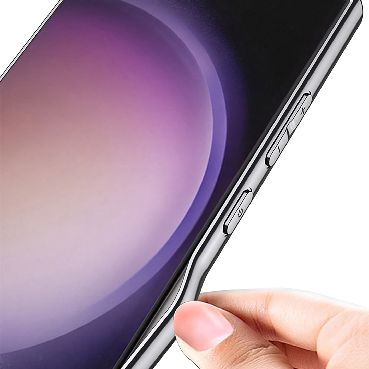 Samsung Galaxy S24 Ultra GKK Synthetic Leather Electroplating Supersonic Speed Shockproof Case - Violet