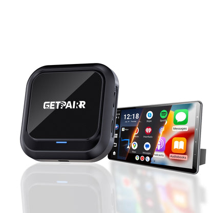 Zedge GetPairr AI Box 2.0 (compatible with all cars ) , Android 13 ,8 Gb ram ,  128 Gb storage, Wireless | Carplay Android Auto 3 in 1